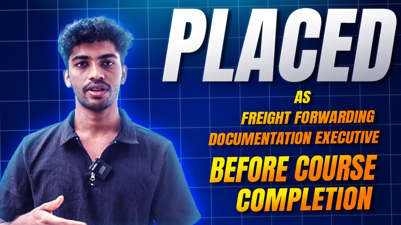 Muslih secured his placement before completing the logistics course at SCM Hub Kochi — SCM Hub testimonial