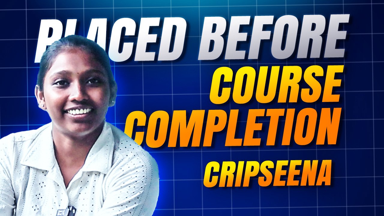 Cripseena achieved early placement through SCM Hub’s logistics training — SCM Hub testimonial